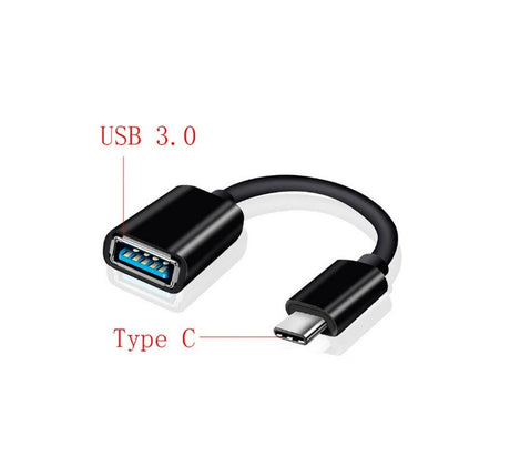 Adaptador Cable Tipo C a USB Conversor Tipo C Macho a USB Normal Hembra Celulares PC