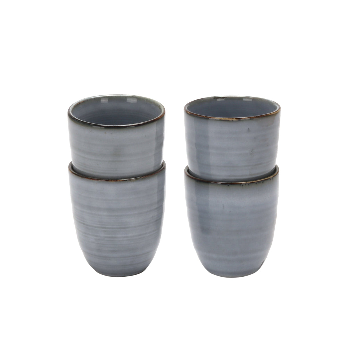 Set 4 Vasos Cerámica 270ml Amalfi Simplit