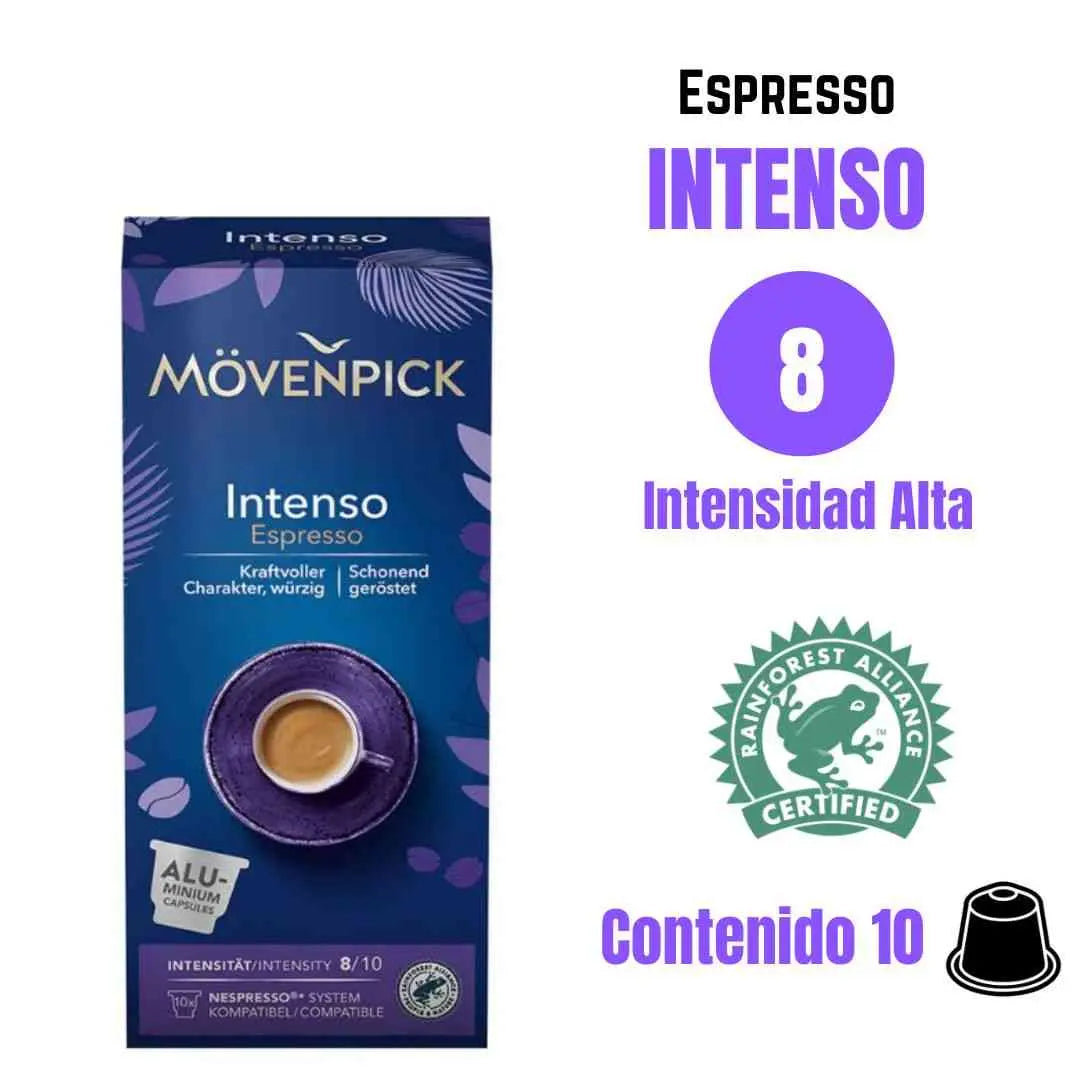 Movenpick Intenso cápsulas Nespresso®