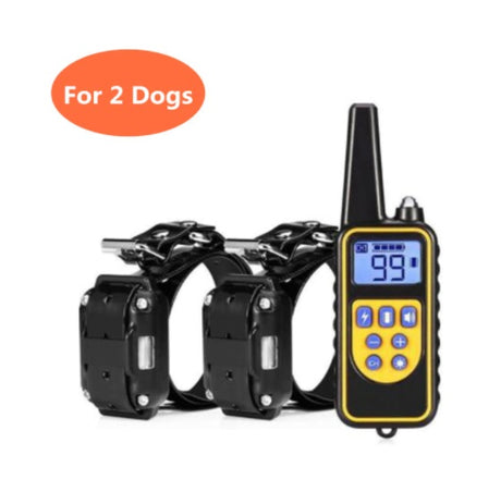 Collar de Adiestramiento para perros entrenamiento canes control remoto 800mts
