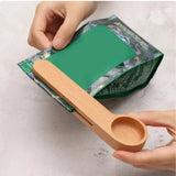 Cuchara Dosificadora con Clip de Madera