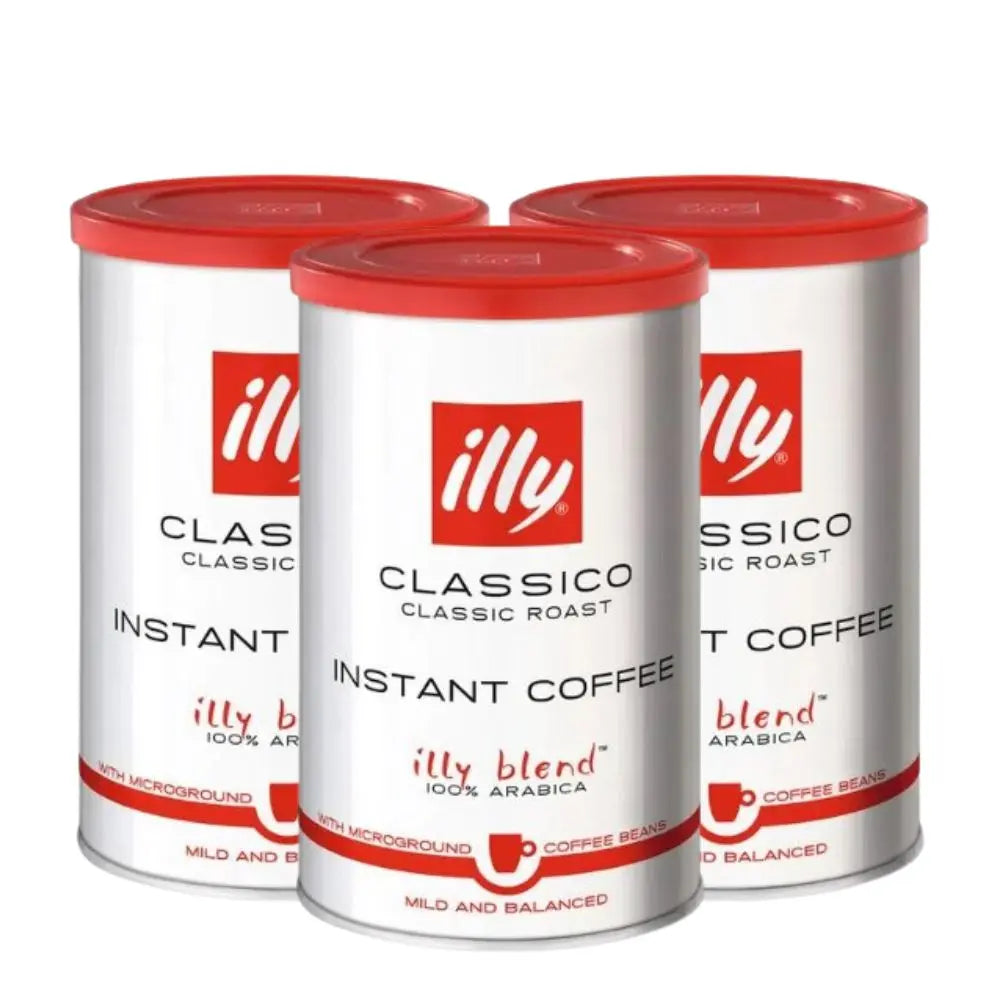 3X - Café Instantáneo illy Classico 95grs