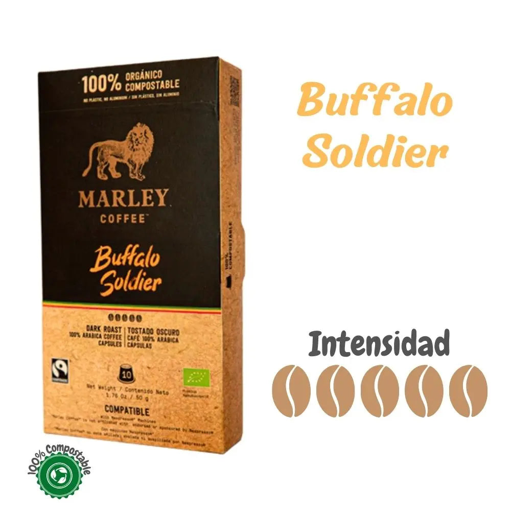 Café Marley Buffalo Soldier Cápsulas Nespresso®