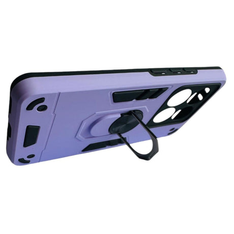 Carcasa Para Xiaomi 14t Pro 5g Anti Golpes Anillo Lila