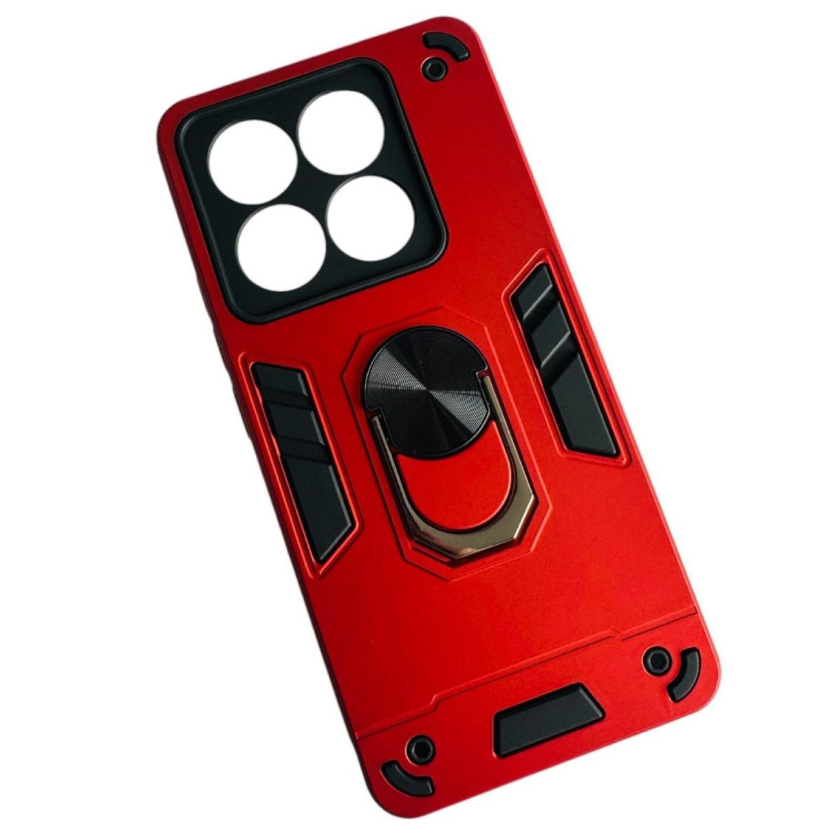 Carcasa Para Xiaomi 14t Pro 5g Anti Golpes Anillo Rojo