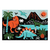 Puzzle 100Pcs Brilla En La Oscuridad Dinosaurios Mudpuppy