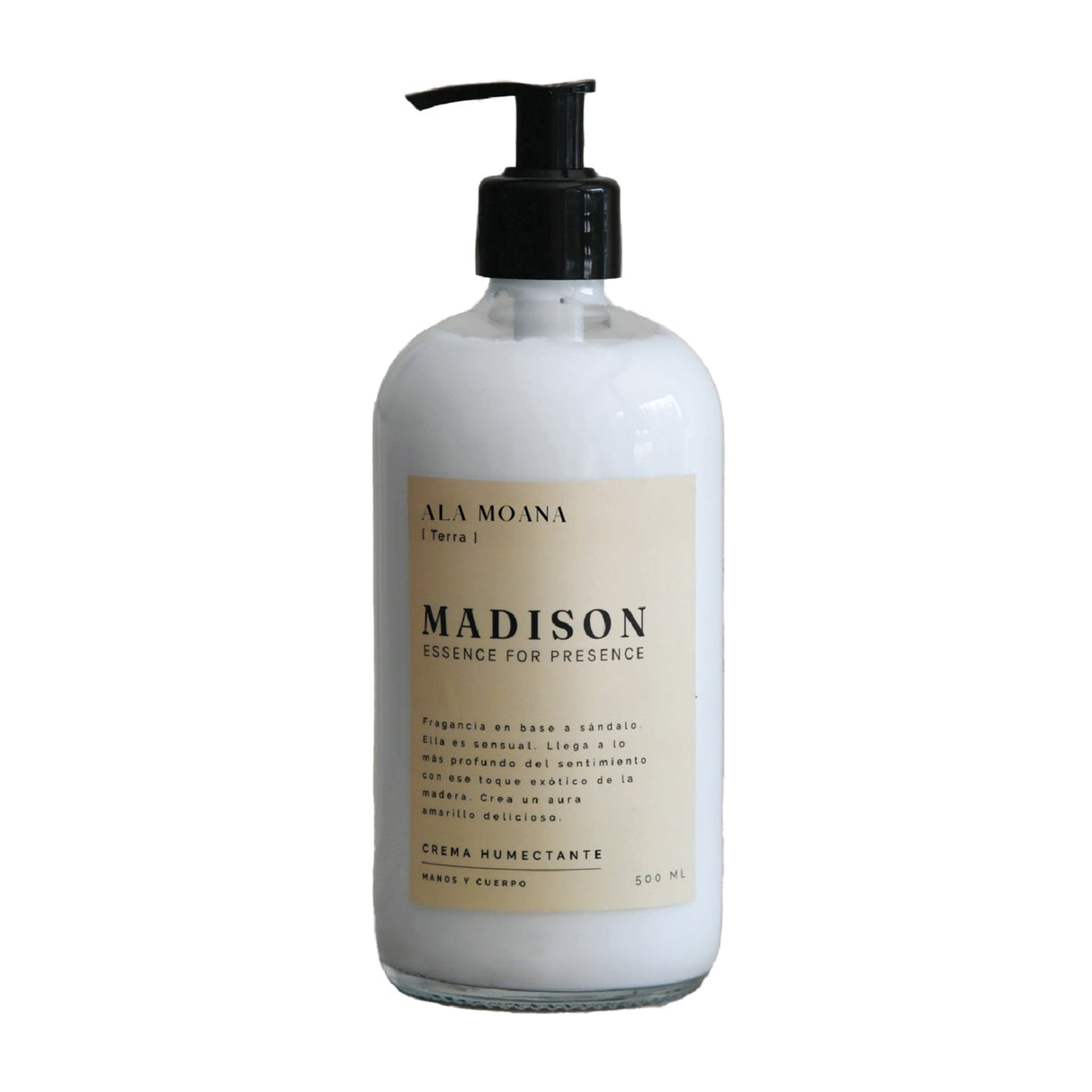 Crema Humectante 500 Ml Ala Moana Transparente Madison