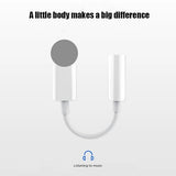 Adaptador Audífonos para Iphone CON Bluetooth Original Lightning a Cable Audio Jack 3,5 Auxiliar