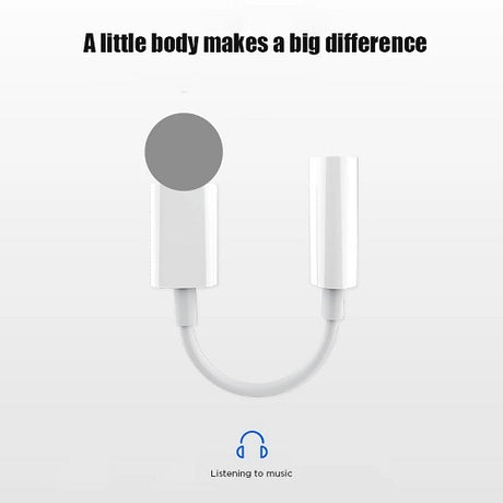 Adaptador Audífonos para Iphone CON Bluetooth Original Lightning a Cable Audio Jack 3,5 Auxiliar