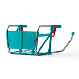 Silla de Comer Plegable Niño Turquesa Clak.
