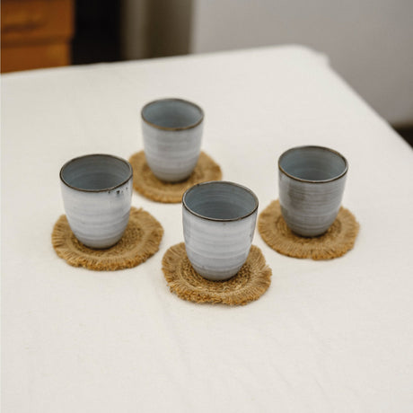 Set 4 Vasos Cerámica 270ml Amalfi Simplit
