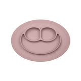 Individual + Plato Mini Mat Rosado Ezpz