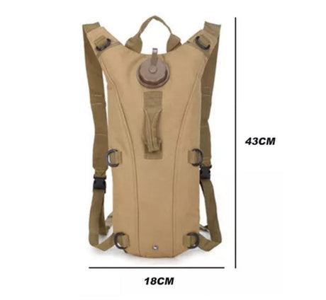 Mochila Táctica Hidratación Camelback Bolsa Agua 3l Trekking