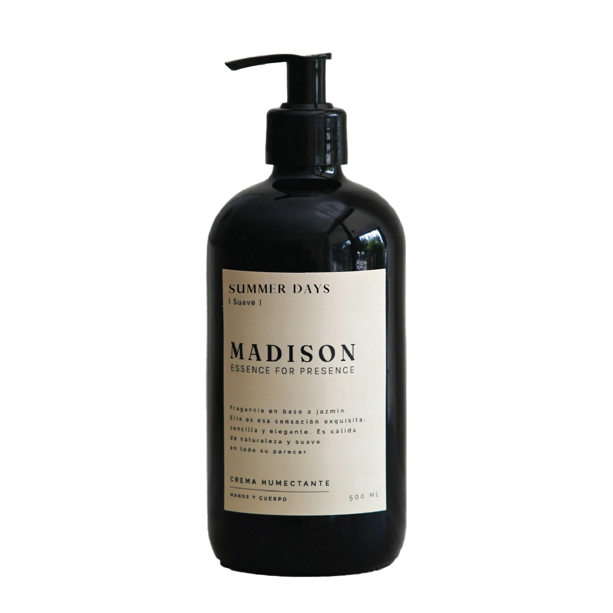 Crema Humectante 500 Ml Summer Days Negro Madison