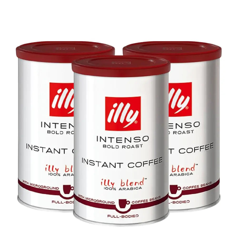 3X - Café Instantáneo Illy Intenso 95grs