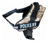 Arnés Police K9 Resistente Para Mascotas Perros S, M, L