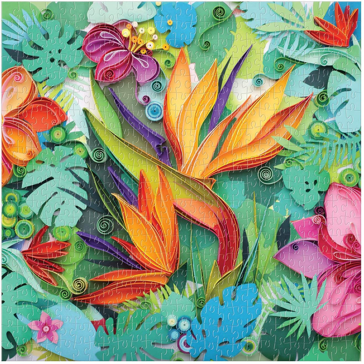 Puzzle 500Pcs Paraiso De Papel Mudpuppy