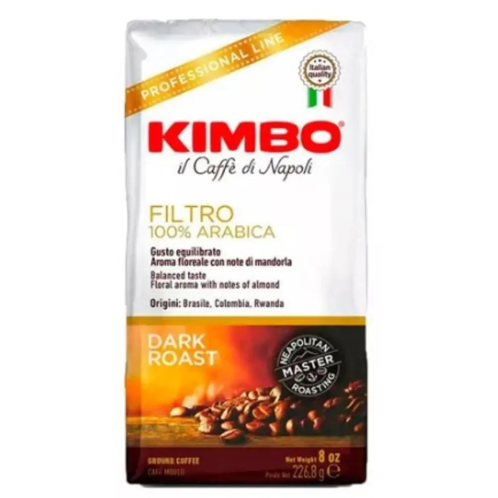 Café Molido Kimbo Filtro 226 grs