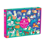 Puzzle 100Pcs Doble Perros Y Gatos Mudpuppy