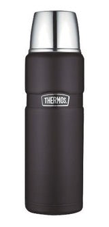Termo Líquidos King Acero Inox Negro 470ml Thermos