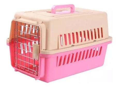 Jaula Caja Transportador Canil Transporte Mascota Perro Gato