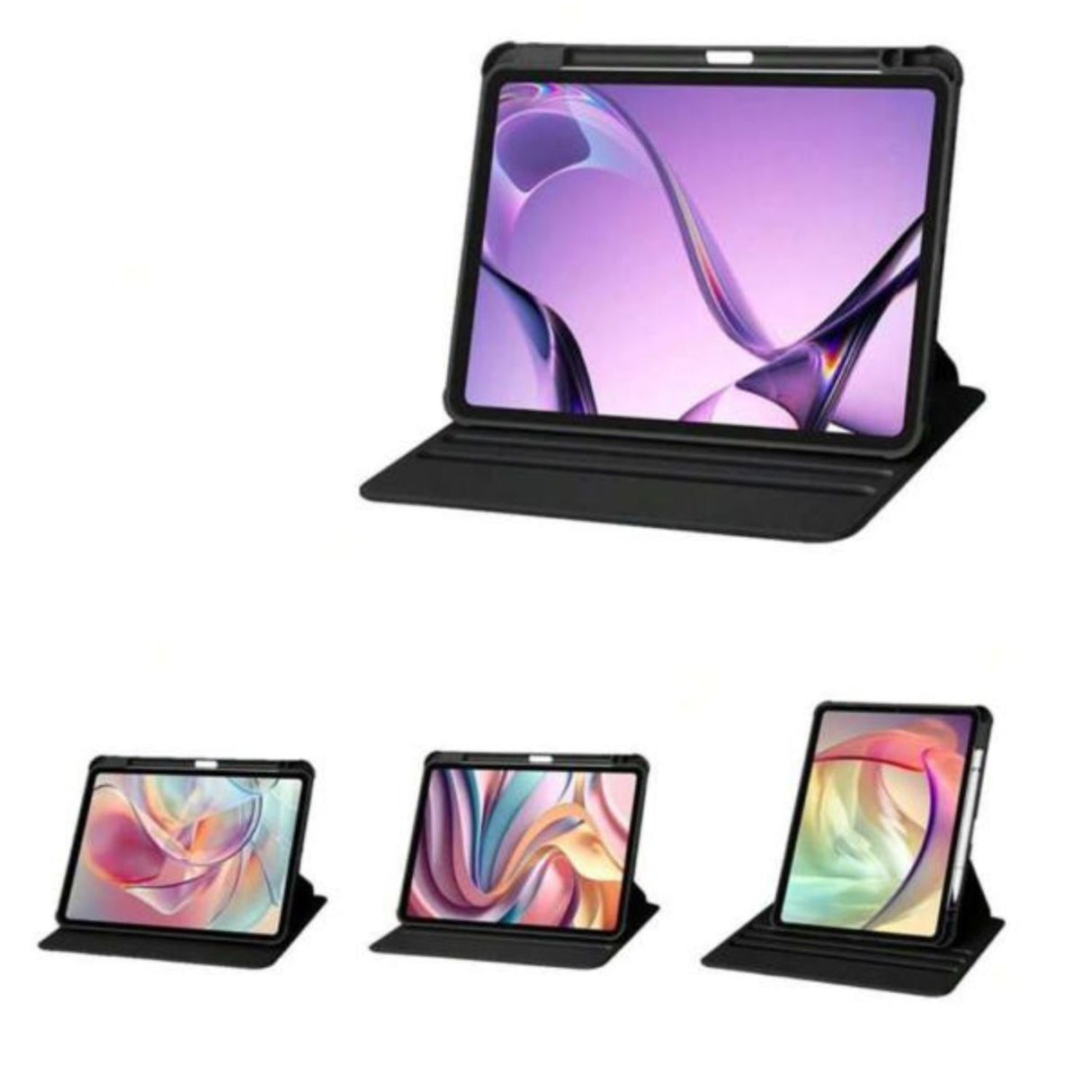 Carcasa Smart Cover Clear 360 Para iPad Air 6 4ta/ 5ta 10.9 Negro