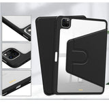 Carcasa Smart Cover Clear 360 Para iPad Air 6 4ta/ 5ta 10.9 Negro