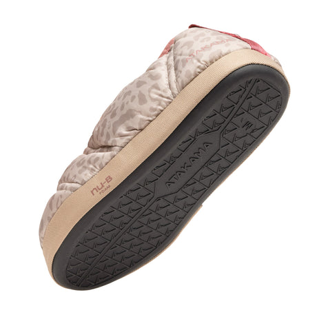 Pantuflas térmicas Futaleufú Kids Nu-B Foam Beige Animal Print