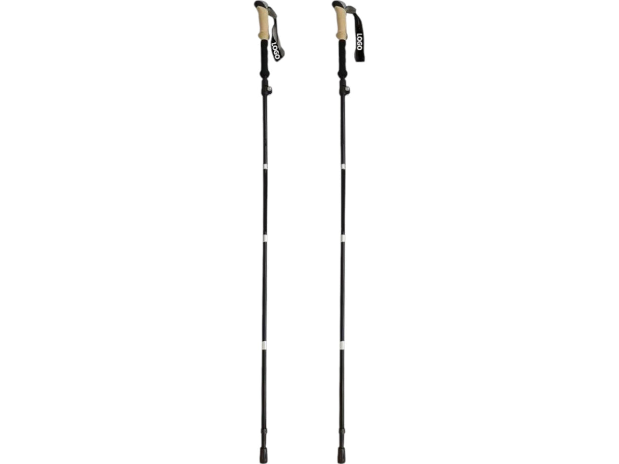 Bastones Trekking Escalada Montaña Senderismo Set 2 Aluminio