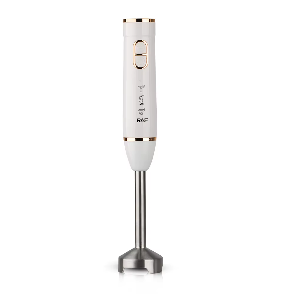 Batidora Mano Inmersión RAF 4Cuchillas Cocina Mezcla Tritura