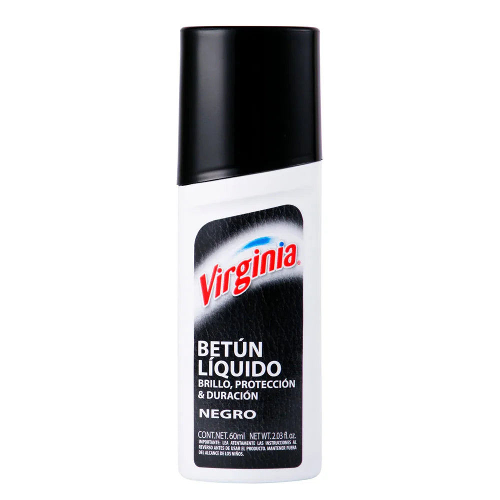 Betún liquido Negro - Virginia 60 Ml.
