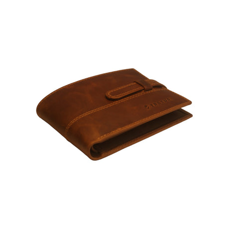 Billetera de Cuero Avellana Cafe