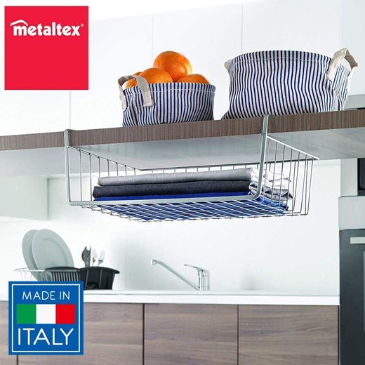 Canasto Colgante Multiespacio Plata Kanguro-40 Metaltex®