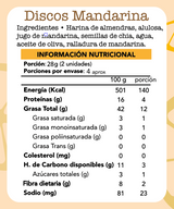 Discos de Mandarina 120 grs.