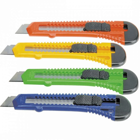 Corta Cartón Cuchillo Cartonero Cortante Exacto Acero 18mm