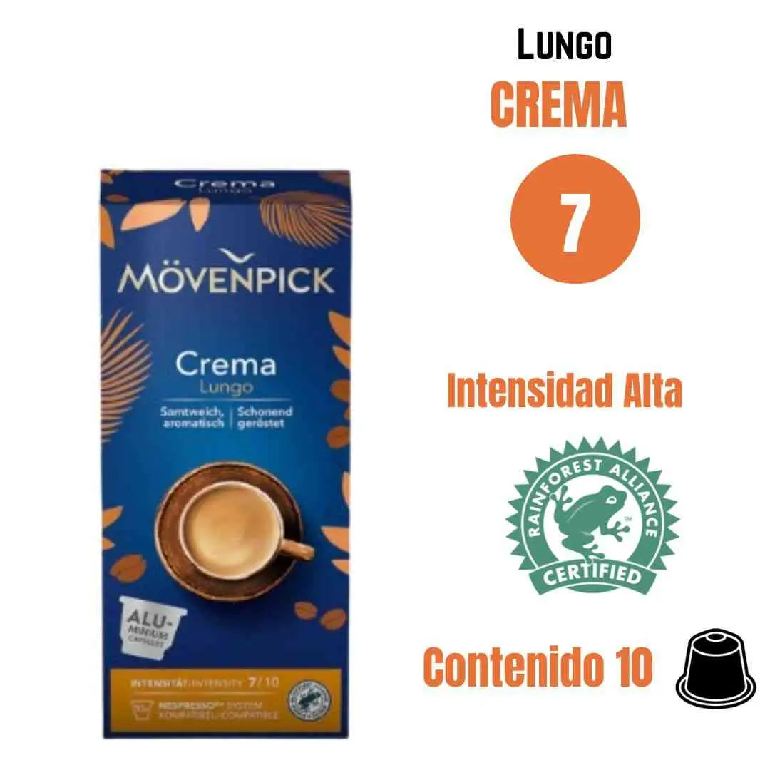 Movenpick Crema Lungo cápsulas Nespresso®