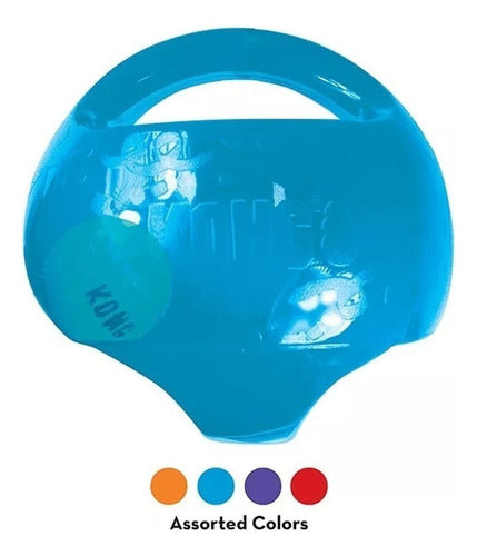 Pelota Jumbler Kong Para Mascotas - 14 Cm M/l Azul