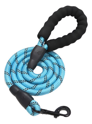 Cuerda Con Asa Resistente 120 Cm Largo Grosor 1.2 Cm Para Perro