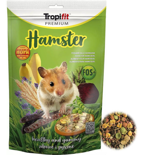 Alimento Para Hamster Tropifit 500g Completo Y Saludable