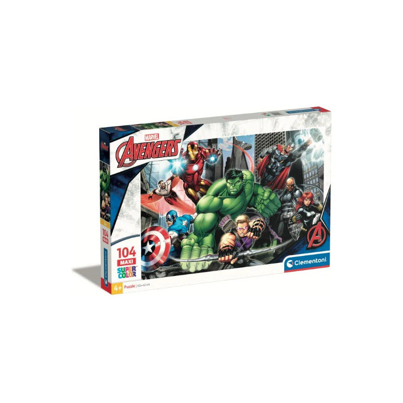 Puzzle Clementoni Avengers Marvel 104 Pz Hulk 23688