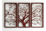 Cuadro Decorativo Tríptico Árbol De La Vida