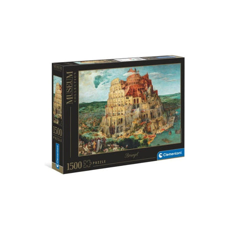 Torre De Babel Bruegel Rompecabezas 1500 Pz Clementoni Arte