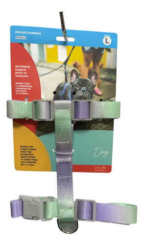 Arnés Harness Tipo H Talla L Buen Amigo Para Mascotas Perro