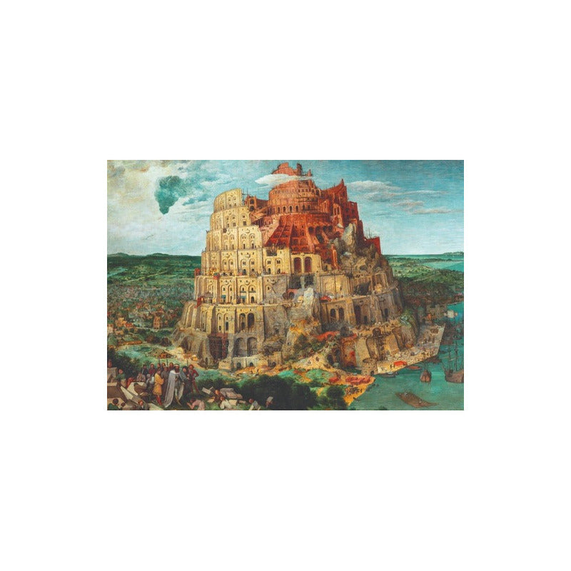Torre De Babel Bruegel Rompecabezas 1500 Pz Clementoni Arte