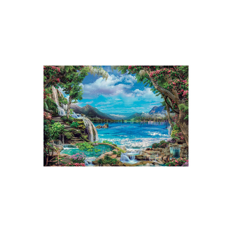 Rompecabezas Isla Paraiso Tropical 2000 Pz Clementoni Italia