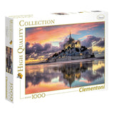 Puzzle Le Magnifique Mont Saint Mich 1000 Piezas Clementoni