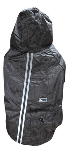 Parka Ropa Abrigo Para Mascotas Perro Talla 5 Xl Gris Oscuro