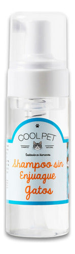 Shampoo Sin Enjuague Coolpet Gatos Higiene Sin Agua Lima Coco Verbena