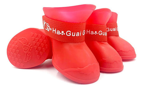 Botas Zapatos Antideslizante Impermeable Para Mascota Perro
