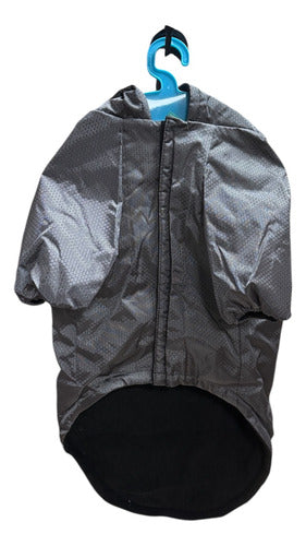 Parka Impermeable Para Mascotas Perro Mediano Y Grande 3xl Gris Oscuro